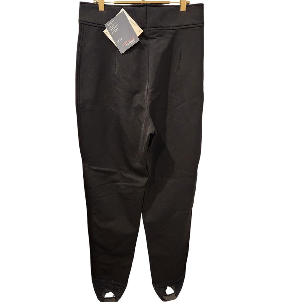Eddie Bauer EBTEK High-rise black stirrup ski pants size 14